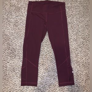 Lululemon cropped leggings size 6